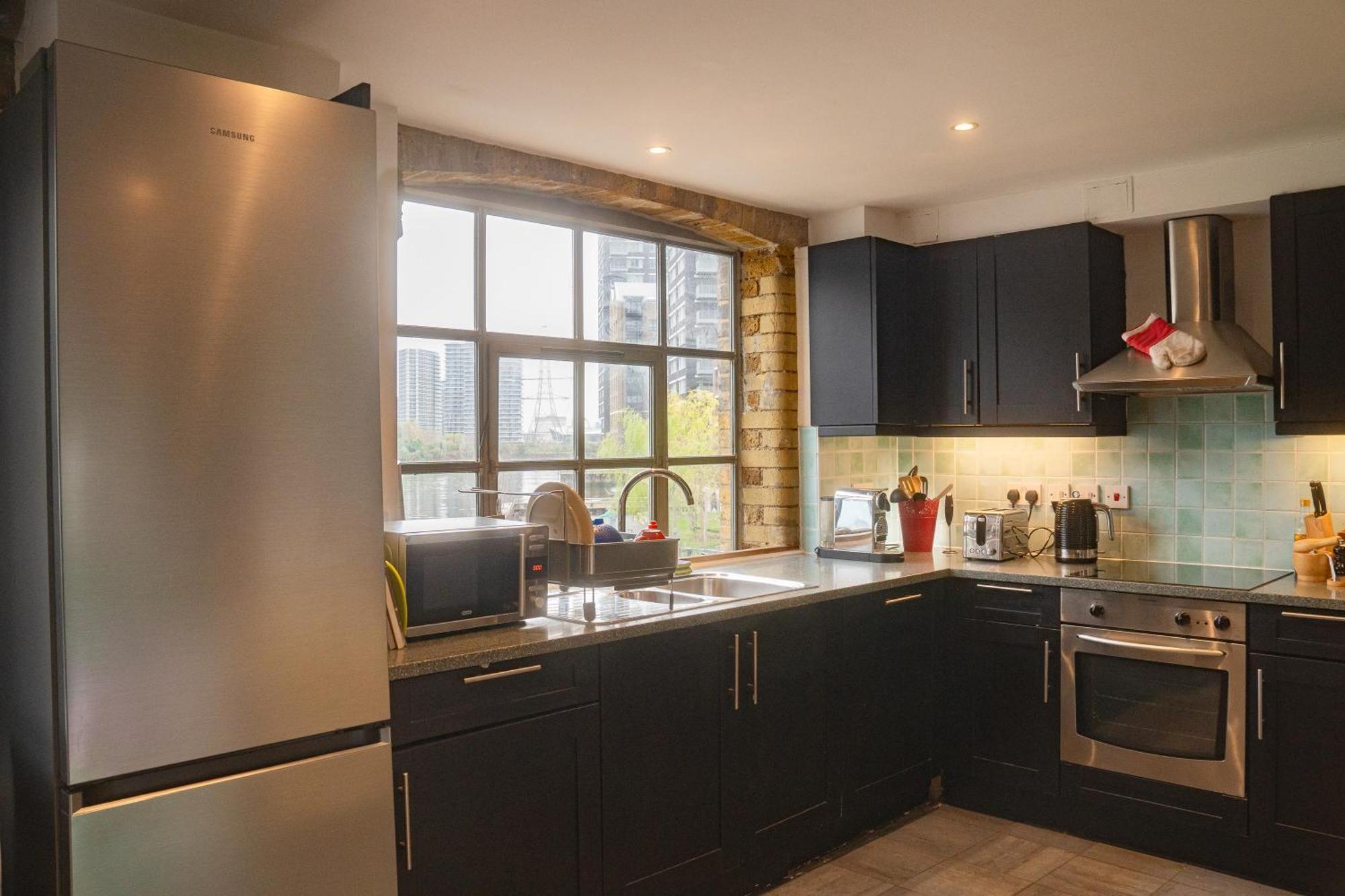 Loft Style Apartment Near O2, Abba Voyage, Excel London Eksteriør bilde