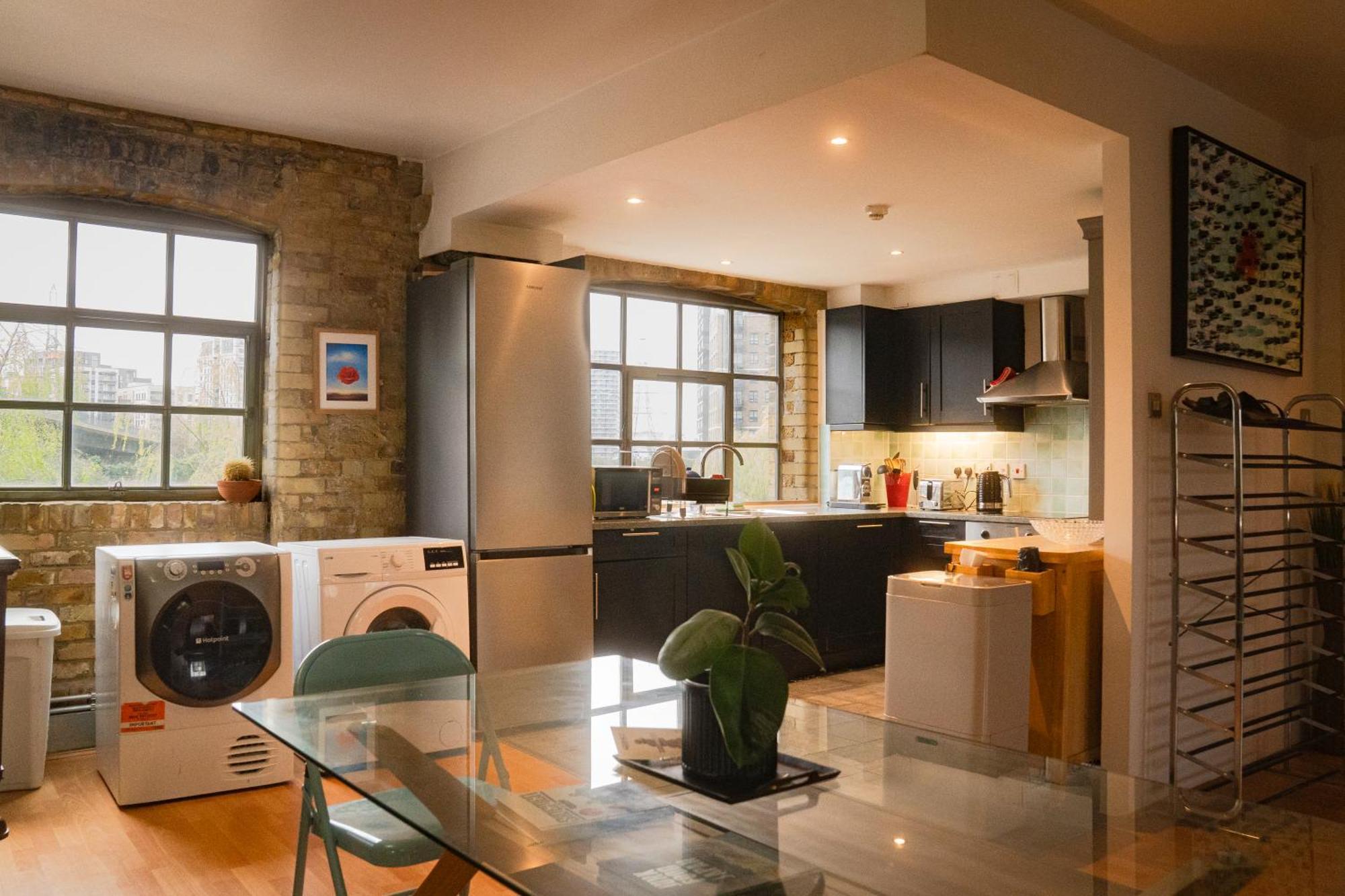 Loft Style Apartment Near O2, Abba Voyage, Excel London Eksteriør bilde